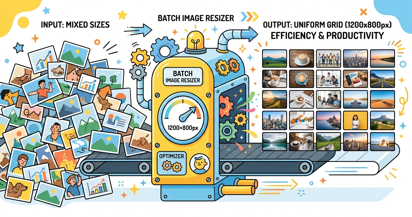 How to Batch Resize Images: Resize Multiple Images at Once (2026)