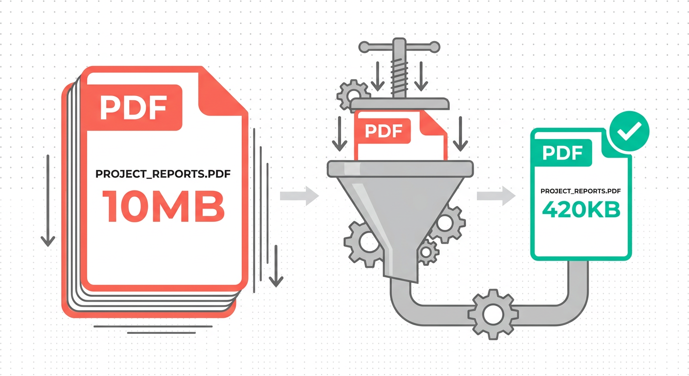 How to Compress PDF File Size: Reduce PDF to Under 1MB (2026)