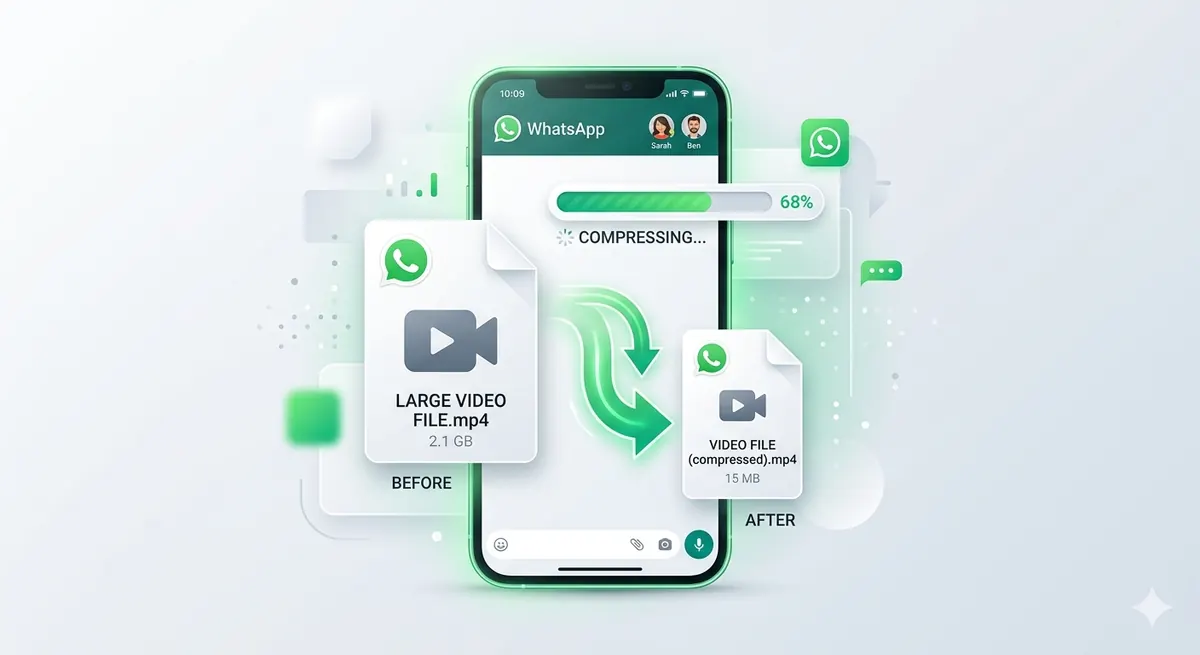 How to Compress Video for WhatsApp: Send Without Losing Quality (2026)