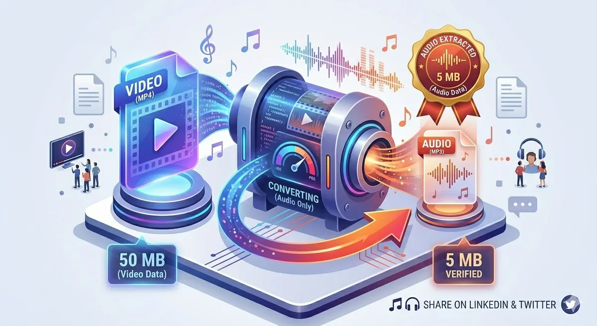 How to Convert MP4 to MP3 Free Online — No Software Needed (2026)
