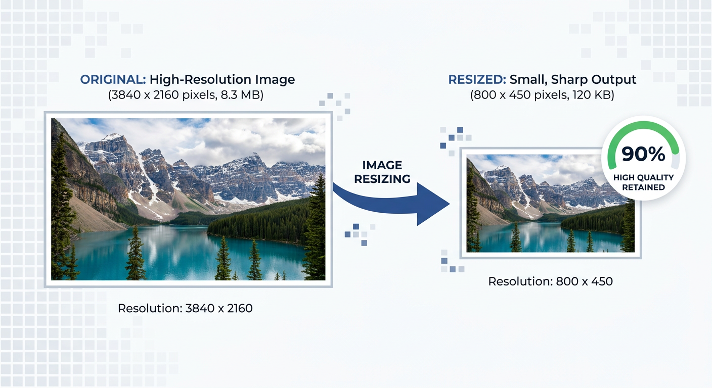 How to Resize Images Without Losing Quality (2026 Guide)