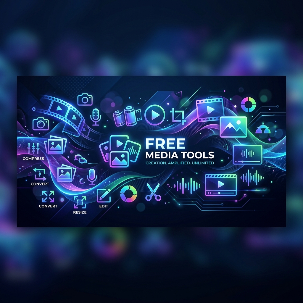 Media Tools Example Free Media Tools — Compress, Convert & Edit Media Free